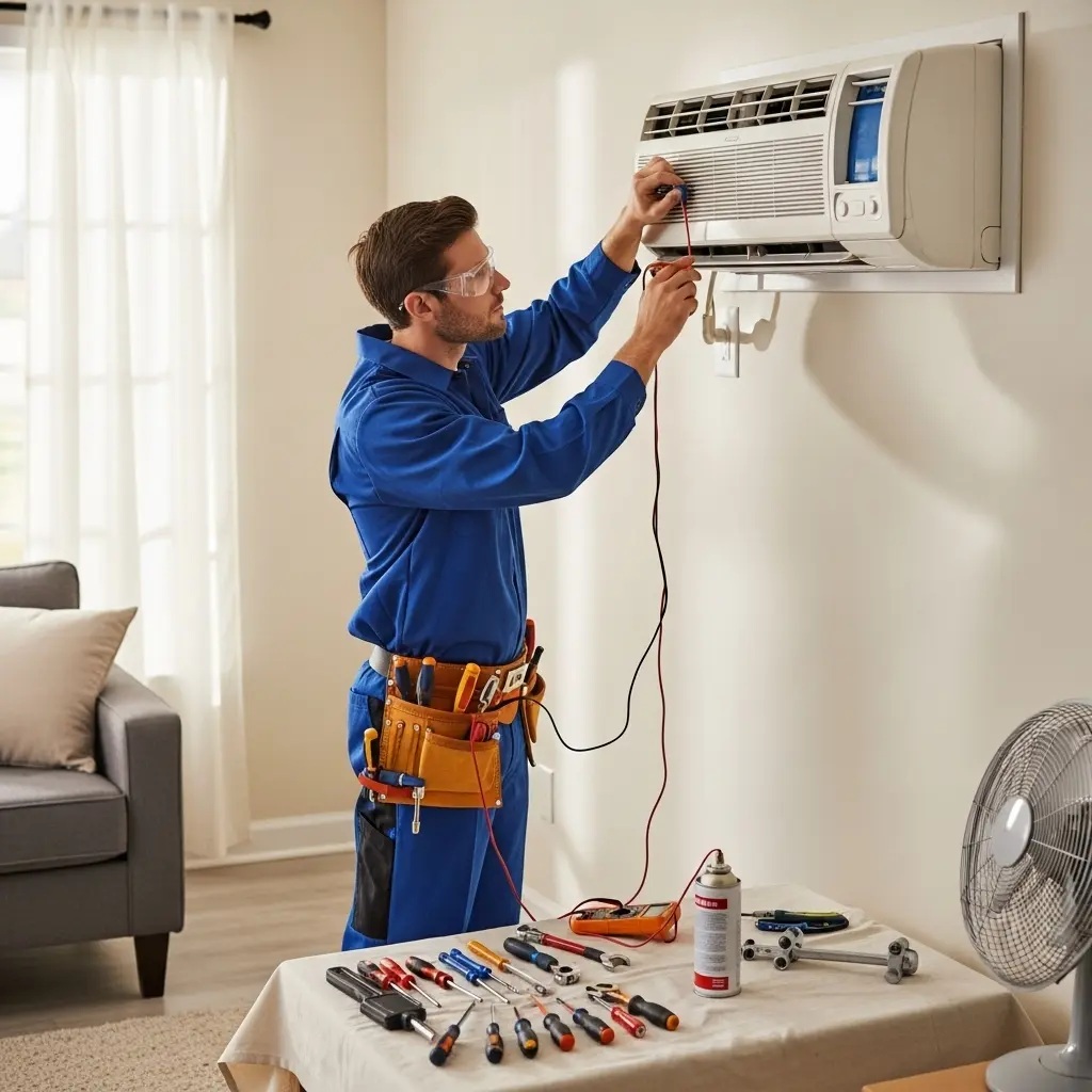 Ankara Daikin Daikin klima gaz dolumu ve bakım – Enerji verimliliği artırıldı. - Teknik servis örneği